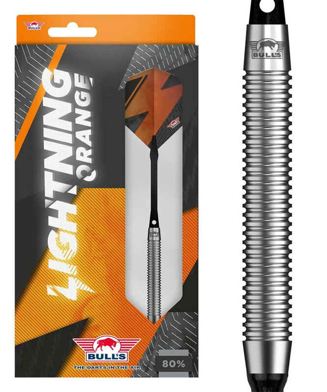 Bulls NL šípky Lightning Orange soft 18g Bulls NL šípky Lightning Orange soft 18g