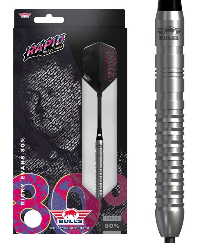Bulls NL šípky Ricky Evans E2 steel 23g Bulls NL šípky Ricky Evans E2 steel 23g