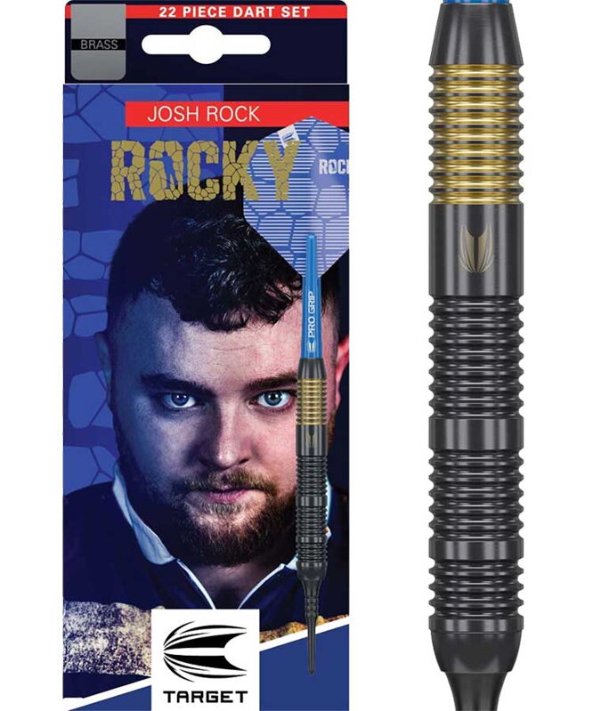 Target šípky Josh Rock 2025 Brass soft 18g