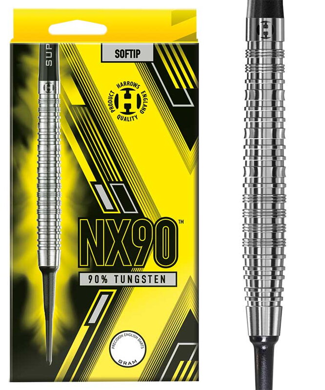 Harrows šípky NX90 Tapered soft 18g