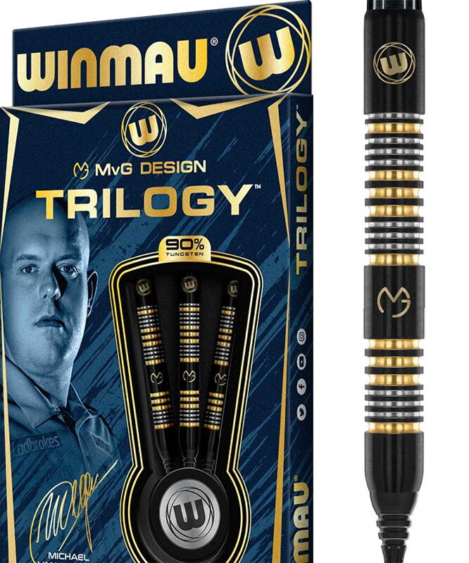 Winmau šípky MvG Trilogy soft 20g