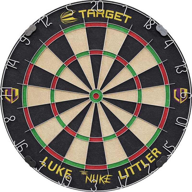 Target Dartboard Set Luke "The Nuke" Littler